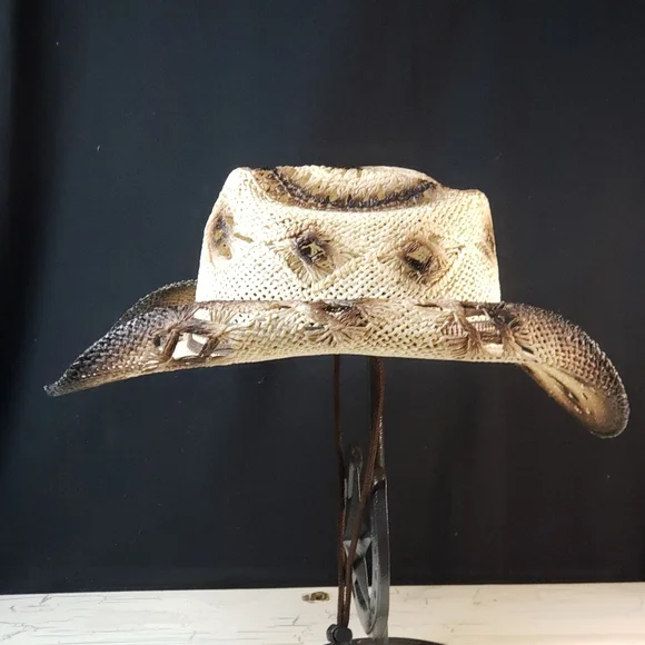Cavenders Distressed Cowgirl Hat in Women's Medium - Picture 5 of 16